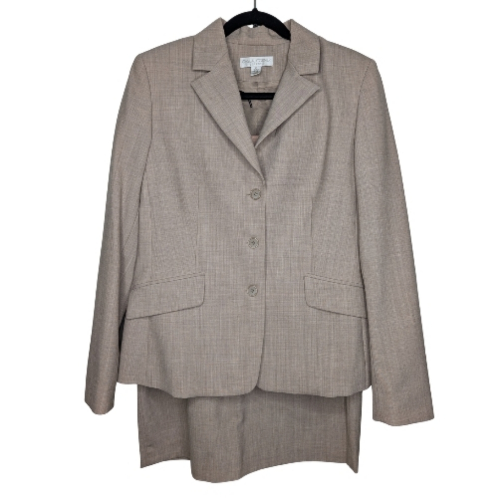 Casual Corner Stretch Women’s Skirt Suit Set | Size 10